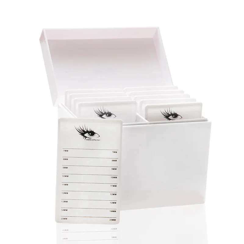 Caja de almacenamiento de pestañas postizas de 5/10 capas, soporte de exhibición, cajas organizadoras, pegamento para extensión de pestañas, paleta, herramienta de maquillaje para levantamiento de pestañas