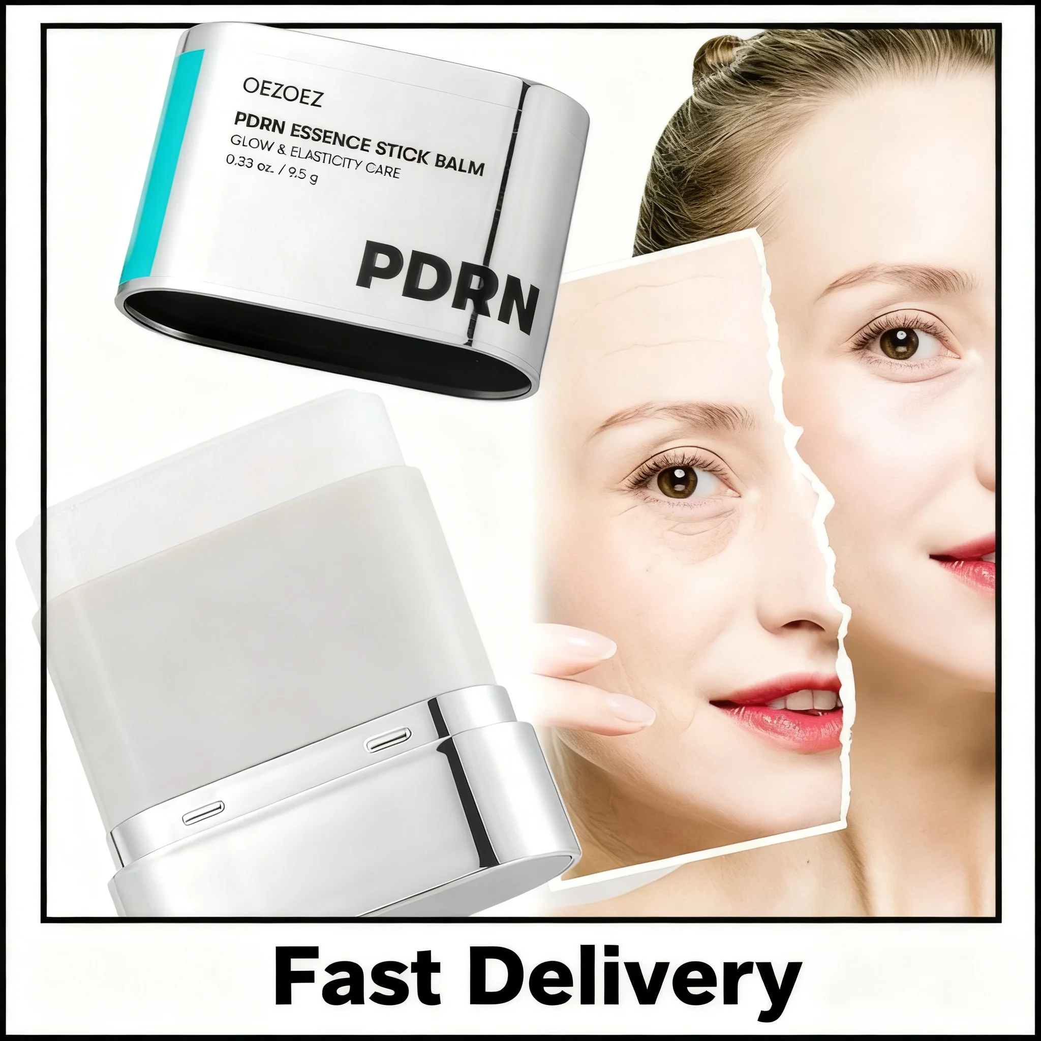 

Высококачественный стик-эссенция с PDRN 9,5 г, обогащенный коллагеном, глубоко увлажняет и подтягивает кожу, против морщин и для лифтинга, для ухода за лицом и шеей