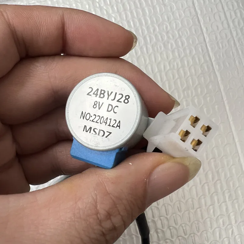 24BYJ28 8 فولت تيار مستمر خطوة المحرك 4 المرحلة 4 خطوط للموسع العاكس مولد تكييف الهواء خطوة موتور المكربن أجزاء
