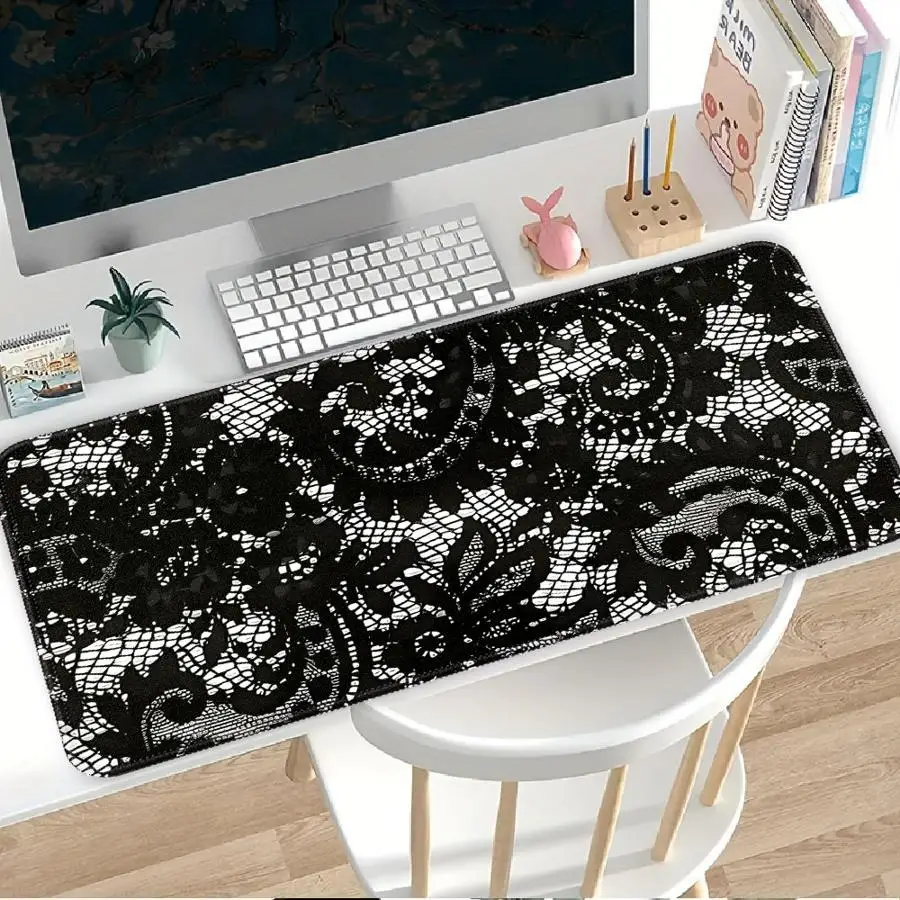 

Коврик для мыши, коврик для клавиатуры и мыши, коврик для компьютера и ноутбука, аксессуары для стола, офисный коврик, коврик для игровой консоли, резиновый коврик с сексуальными кружевными узорами