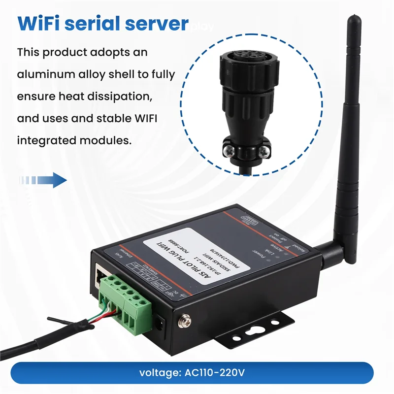 

AASS-NPC-150 Ais Pilot Plug Wifi Electronic Chart Pilot Interface To Wireless Adapter For Marine Rs485 Device Charger