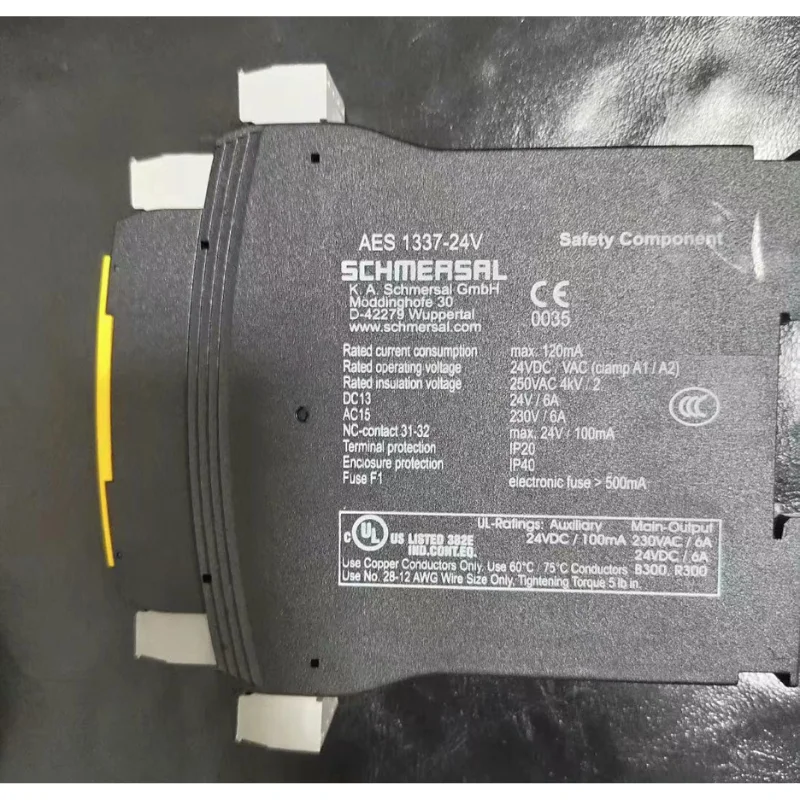 Second hand AES1337-24V safety relay Test OK, fast delivery