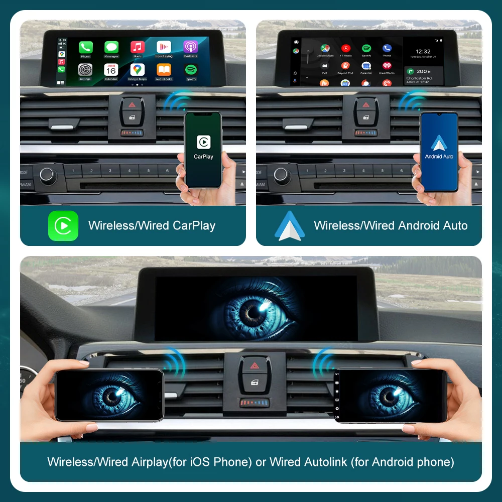 Wireless CarPlay for BMW NBT EVO 1-7 Series