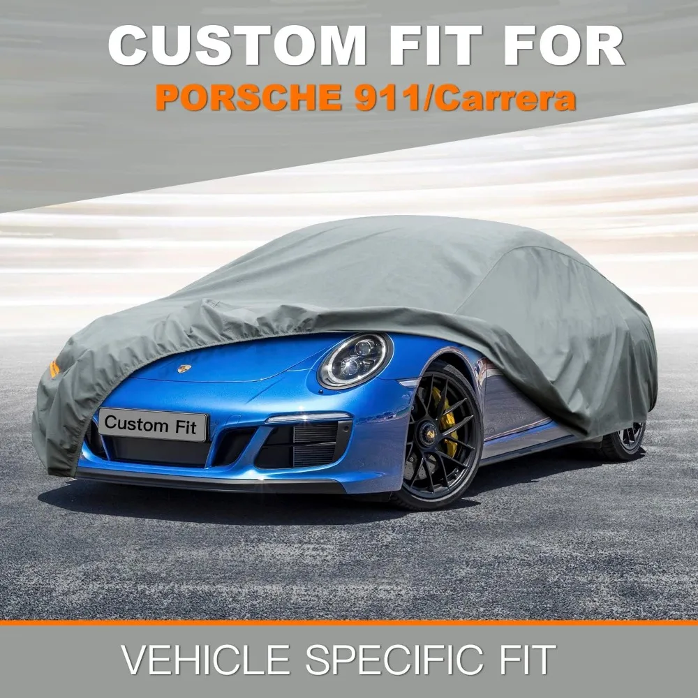 Kayme capa de carro resistente personalizada para porsche 911 991 992 997 996 carrera s 4S gts coupe conversível tarta, à prova d'água para todos os climas
