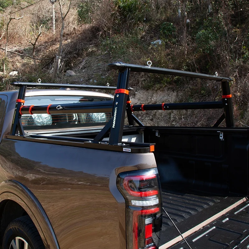 

Hot Sale 4x4 Offroad Accessories Universal Pick-up Truck Bed Ladder Rack for GWM Great Wall Cannon