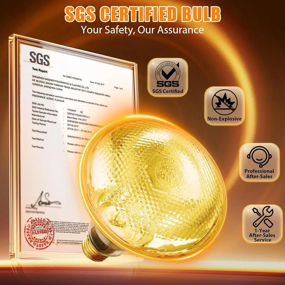 Lampada Riscaldante Portatile - [Design Pieghevole] [Riscaldamento Rapido in 3 Secondi] Luce Riscaldante, Lampada Commerciale o per Catering, Luce Riscaldante per Ristorazione