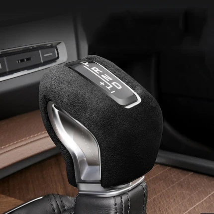 Suède Auto Pook Slingerknop Cover Protector Accessoires Onderdelen Auto Trim Voor Volvo XC60 XC90 S60 S90 V60