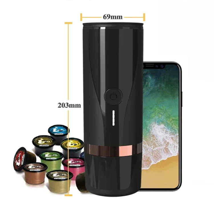 Wholesale Hot Sale Portable Espresso Machine Customized Personalized Label Set Promotional Gift Smart Capsule Coffee Machine