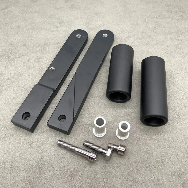 Xinyun No-Cut Frame Slider Crash Protector – Black Delrin For 2009-2012 Honda CBR 600 RR