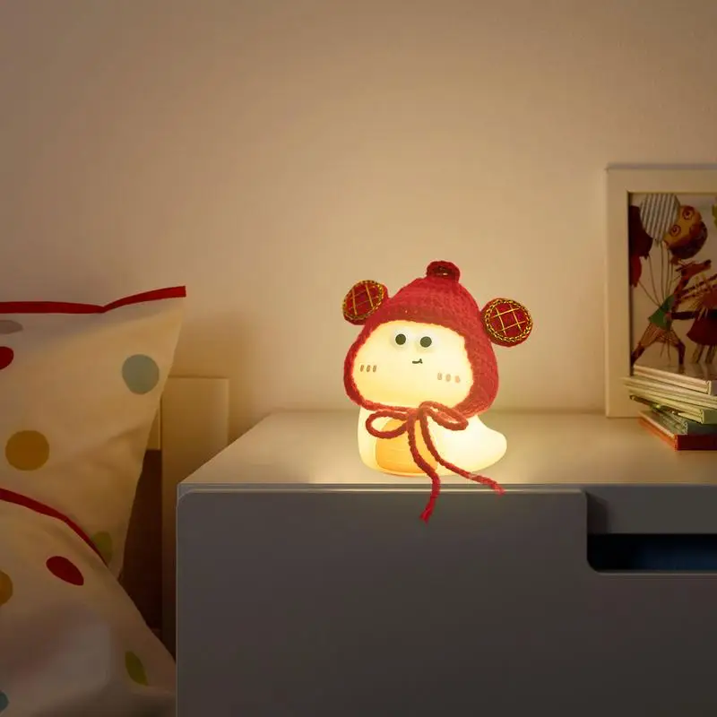 

Night Light For Kids Room Cute Snake Silicone Touch Lamp LED Night Light Soft Nursery Bedside Lamp Rechargeable Reading Light