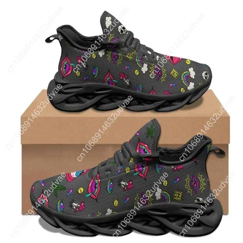 Custom Made Subliminal Print New Women Men Sports Shoes Sneakers
