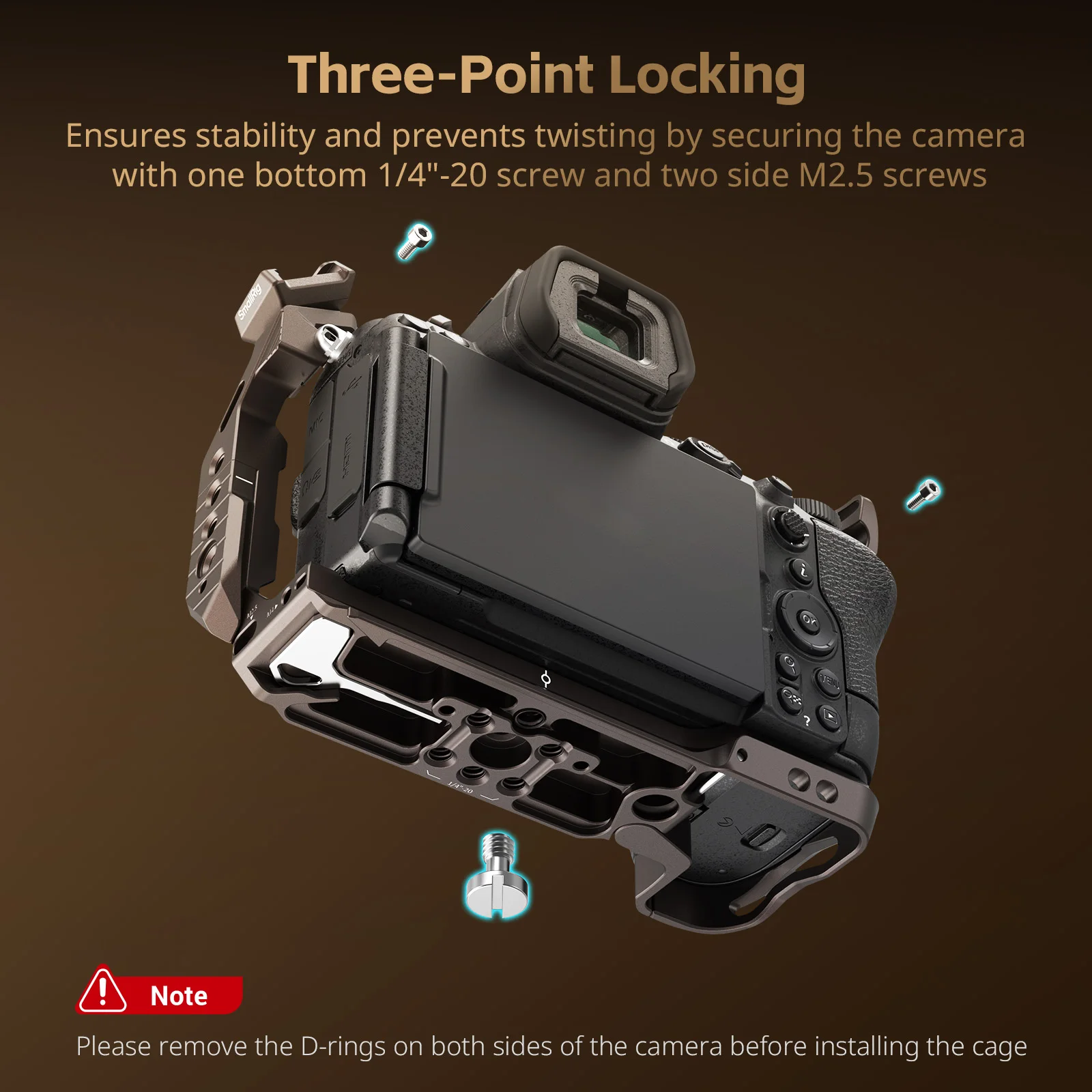 

Комплект кейджей SmallRig Night Eagle для Nikon Z5 / Z5II / Z6 / Z6II / Z7 / Z7II, с креплением Cold Shoe и быстросъемной пластиной Arca-5258