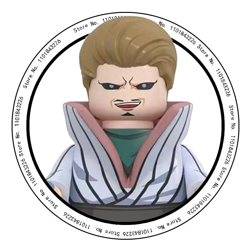 WM6152 Naruto Bausteine Ootutuki Momoshiki Mitsuki Gaara Namikaze Minato Tobirama Actionfigur Zubehör für Kinder