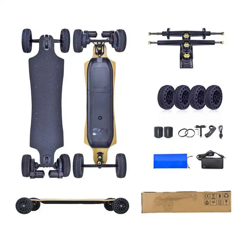 

Adult Electric Four-Wheel Flat-Plate Scooter Light Road Single Rocker Skateboard Model Slsd-01-142 29*20*5cm for Men