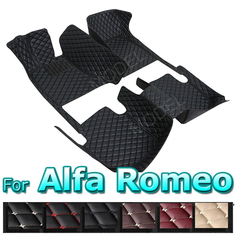 

Автомобильные коврики для Alfa Romeo Stelvio 2017 2018 2019 2020 Custom auto foot автомобильный коврик cover