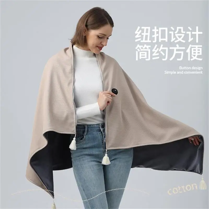 Cross-border best-selling heated shawl Blanket Heated Throw Blanket Shawl