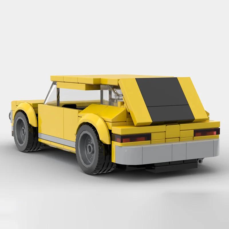 스피드 레이싱 카 모델 MOC 빌딩 블록 스테이션 왜건 모듈형 기술 어린이 휴일 선물 조립 장난감 세트