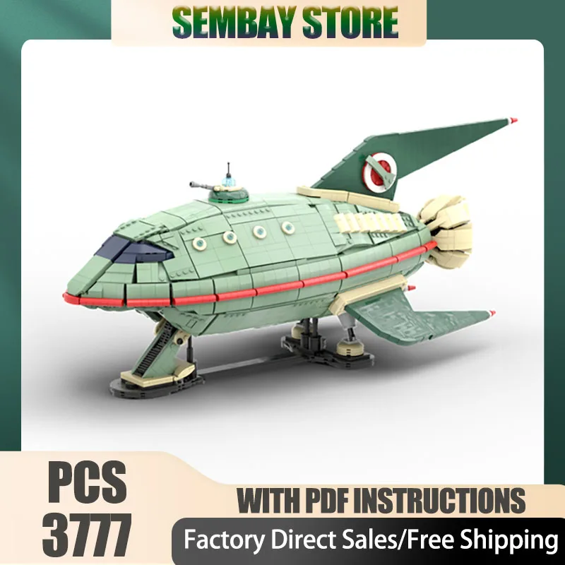 

Fighter Model Moc Building Bricks Modular Express Spacecraft Model Technology Blocks Christmas DIY Toy Construction Gifts
