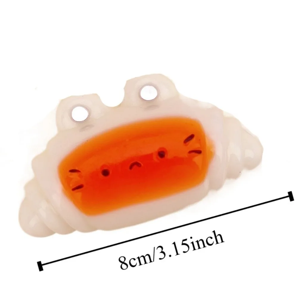 ที่น่าสนใจ Croissant Cat Croissant Squeeze ของเล่นนวดช้า Rebound การ์ตูน Fidget ของเล่น 3D TPR Cat Paw Pinch ของเล่นเด็ก