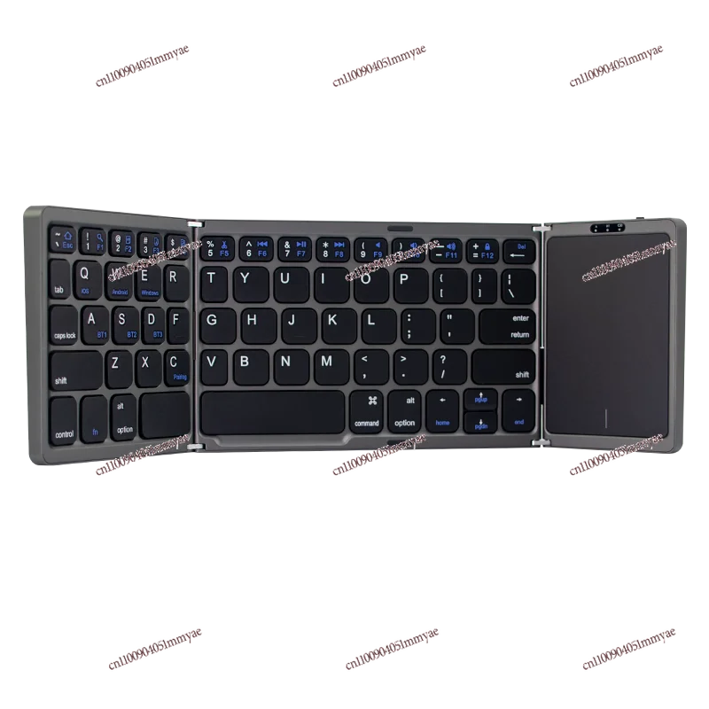 

Folding Keyboard Portable Three Bluetooth Wireless Mini Mouse Set Miaocon Touch Digital Suitable for Mobile Phones Tablets