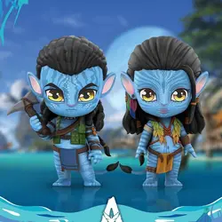 New Anime Avatar The Way Of Water Action Figure Jake Sully And Neytiri Mini Figurine Cartoon Collectible Model Doll Kids Toys