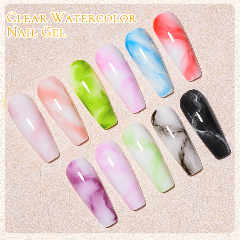 7 ミリリットルネイルブルーミングジェル花拡散効果機能ワニス簡単に適用ネイルアートデザインホームサロンマニキュアペディキュア
