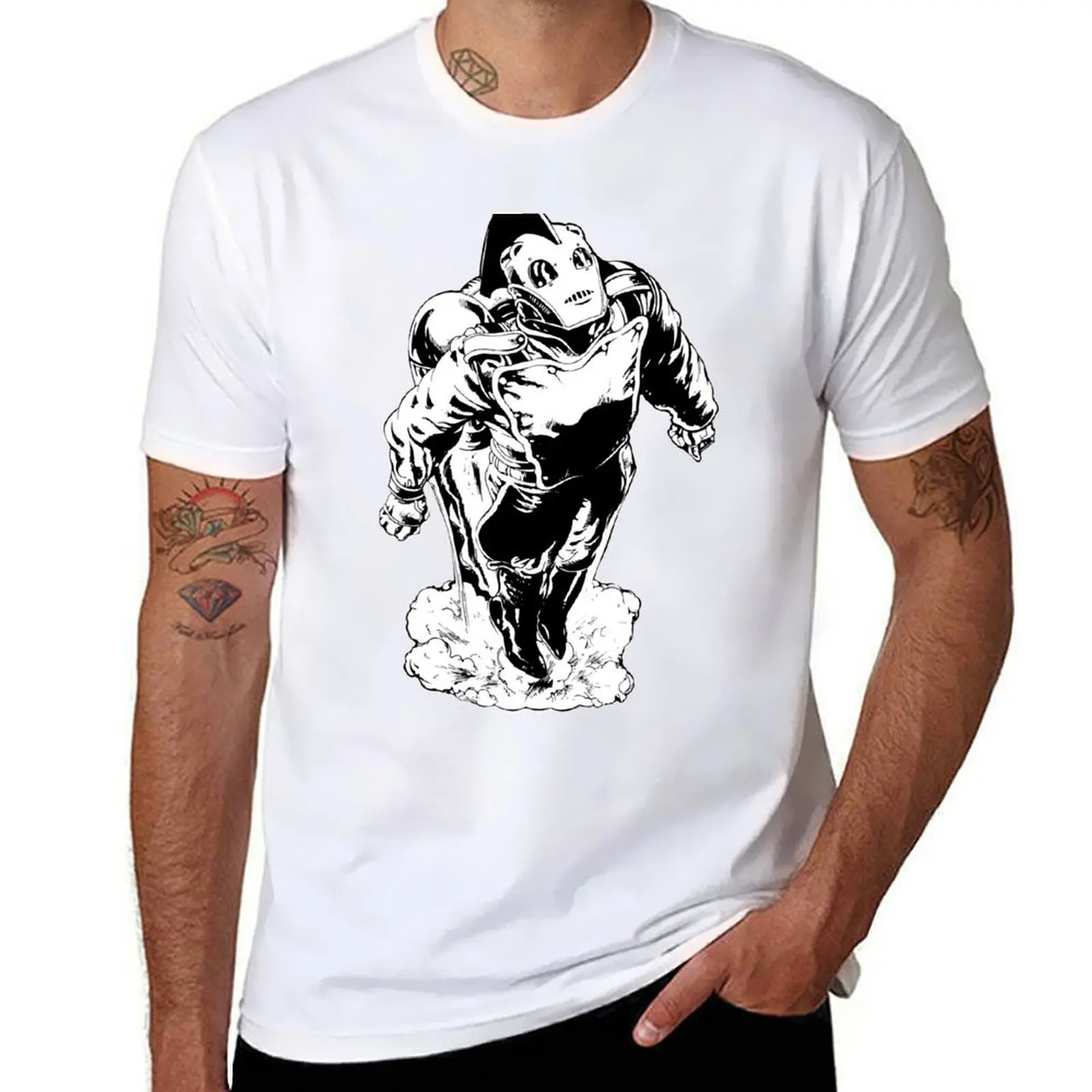 

The Rocketeer T-Shirt t shirts with prints t shirts for man cotton T-Shirt