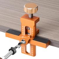 Cabinet Aid Positioner Woodworking Cabinet Door Installation Jig Aluminum Alloy Positioning Tool Versatile Door Mount Locator