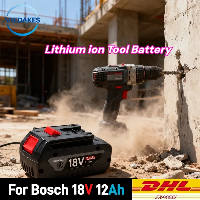 

High-Capacity for Bosch 18V 12Ah Battery,Coolpack 2.0 for Circular Saws,Professional-Grade Power,18650 Cells&50% Longer Runtime