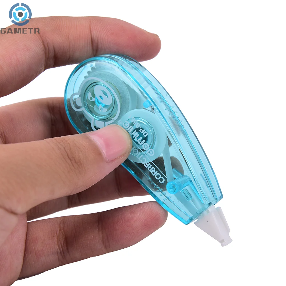 1X Roller Correction Tape Decorative White Out School Office Supply Stationery Adhesive Applicator