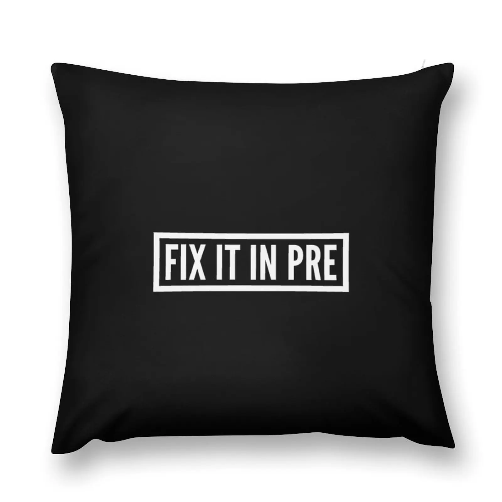 Fix it in pre tshirt Throw Pillow anime girl Decorative pillow case Elastic Cover For Sofa Cushions pillow