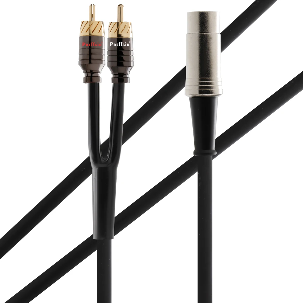 X401 OFC miedziany 5-pinowy męski kabel MIDI DIN do 2 podwójnych złącze męskie RCA kabli Audio do systemów Stereo Naim Quad 5 Pin DIN5 wtyk męski