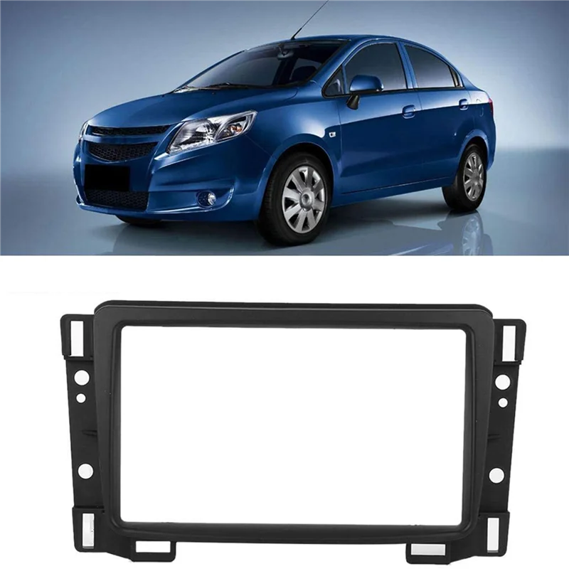 

A95E-3X 2 Din Car Radio Fascia For SAIL 2010+ DVD Stereo Plate Adapter Mounting Dash Installation Bezel Trim Kit