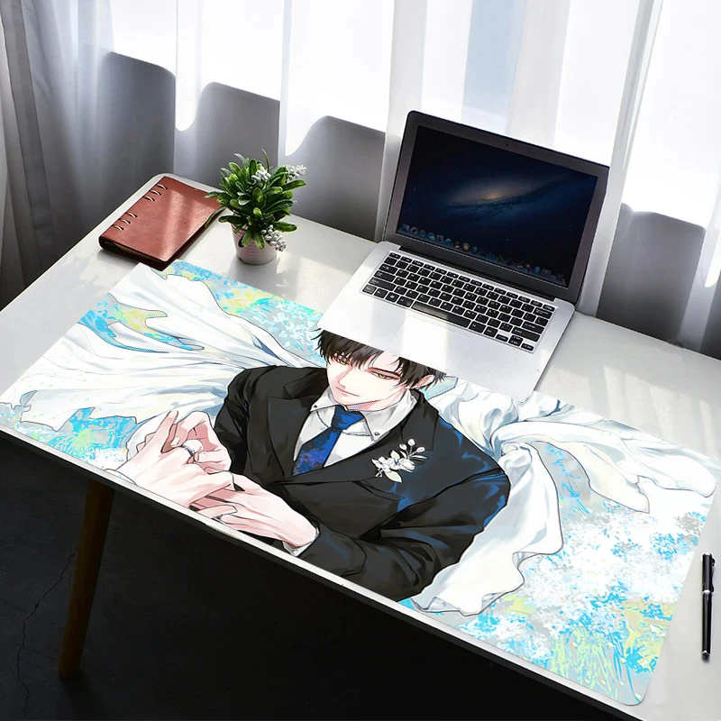 

Mouse Pad Laptop Rubber Extended Desktop Mat Computer Gamer Love And Deepspace Zayne Mousepad PC Gaming Accessories Keyboard Pad