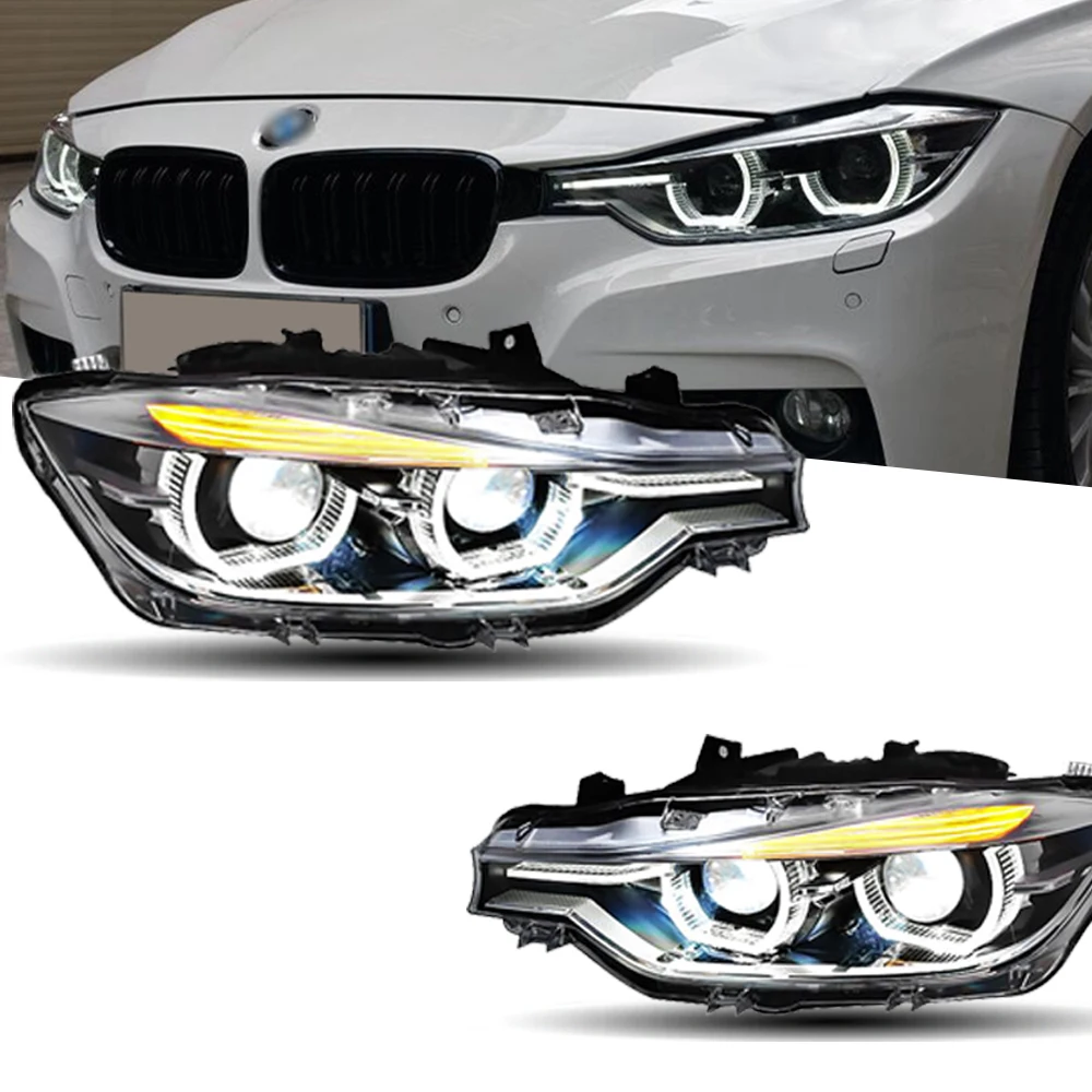 Headlight For BMW F30 F35 320i 318i LED Headlights 2013-2016 Head Lamp Car Styling DRL Signal Projector Lens Auto Accessories