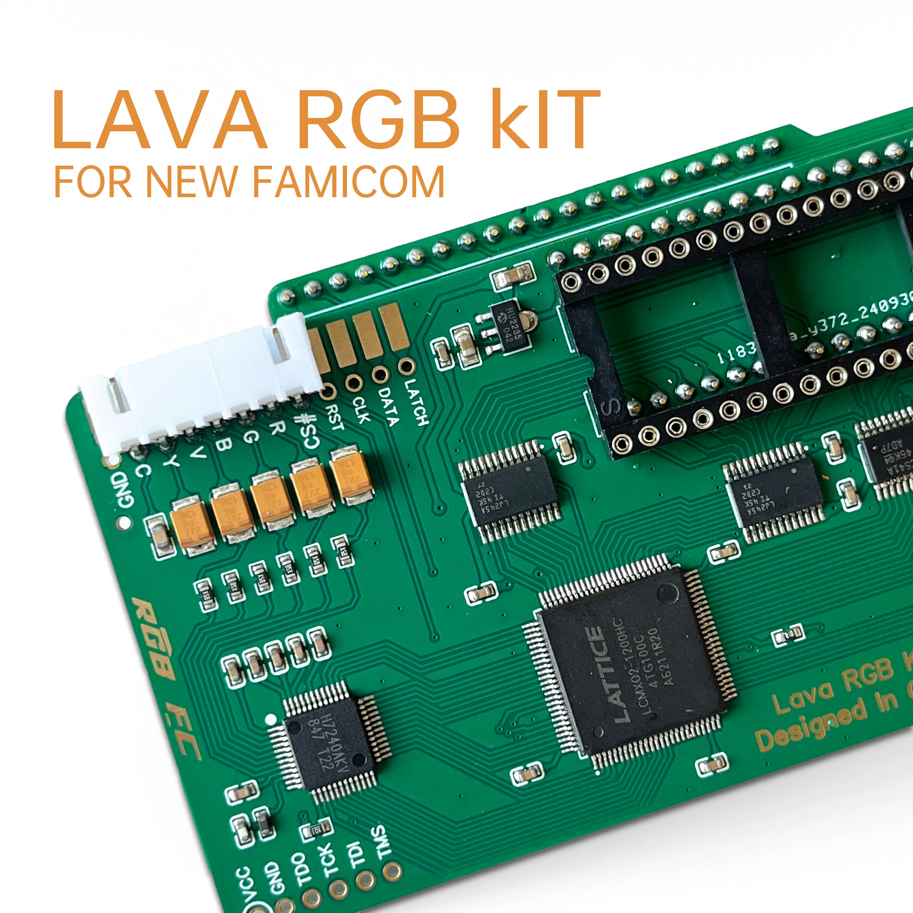 

Комплект LAVA RGB FC для семейной консоли AV Famicom Retro, превосходный комплект NESRGB с двухцветными выходами RGBS S-Video CV