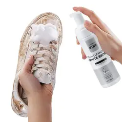 Shoe Cleaning Foam Sneaker Protector Spray For White Shoes Sneaker And Shoe Cleaner Removes Dirt And Stains Shoe Whitener For