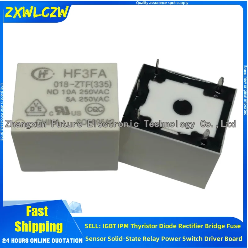 5Pcs/Lot Hf3Fa 018-…