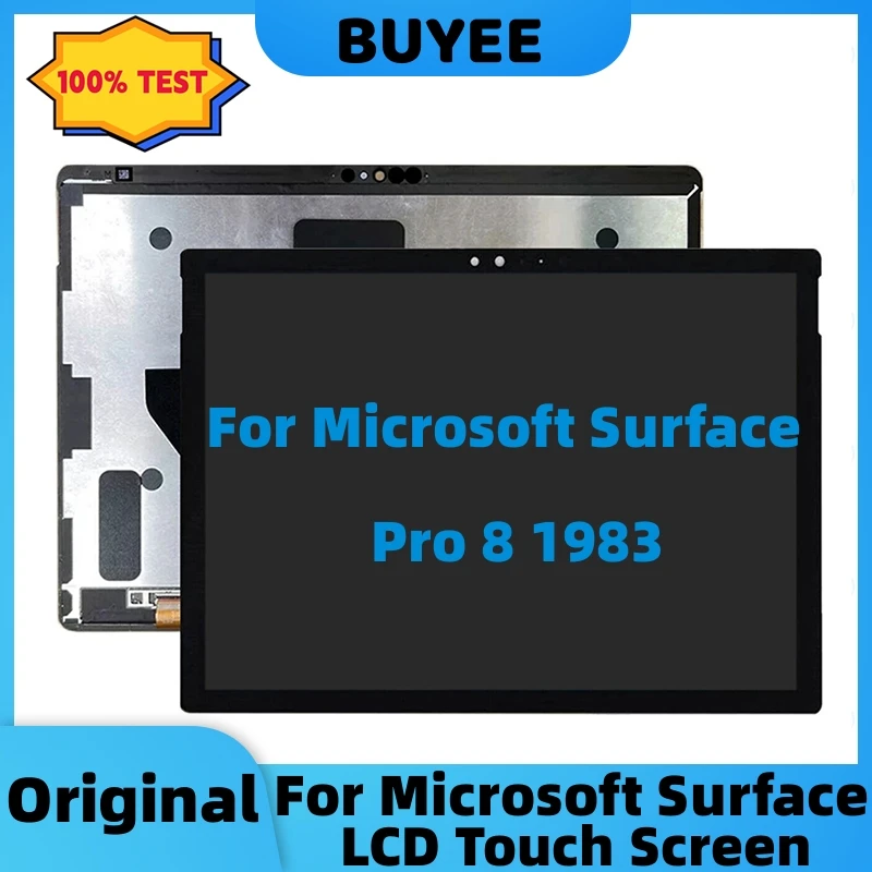 

13” Original For Microsoft Surface Pro 8 1983 Laptop LCD Touch Screen Assembly LED Display Digitizer Replacement