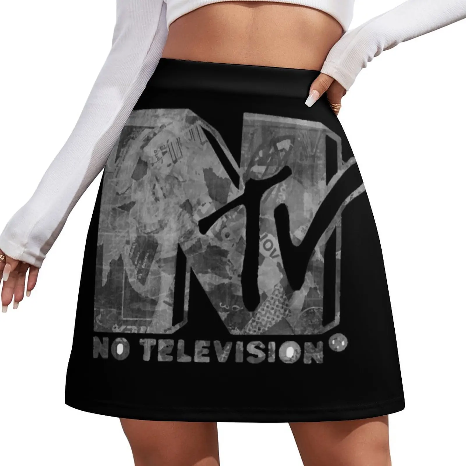 

NO TELEVISION Mini Skirt Summer dress luxury women's skirt skirt set Mini