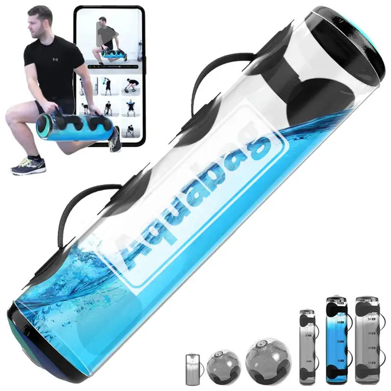 Adjustable PVC Home Outdoor Aqua Water Ball and Power Bag Aqua Punching Bag 80lbs Aqua Weight Bag for Training Home