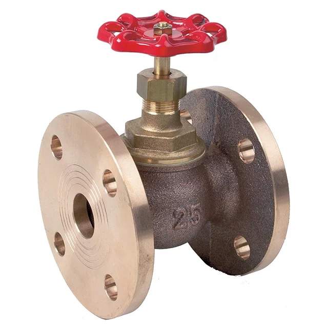 Controller per valvole pneumatiche Z Wave Valvole di controllo OEM con valvola a globo in bronzo diritta flangiata a temperatura normale dell'acqua generale