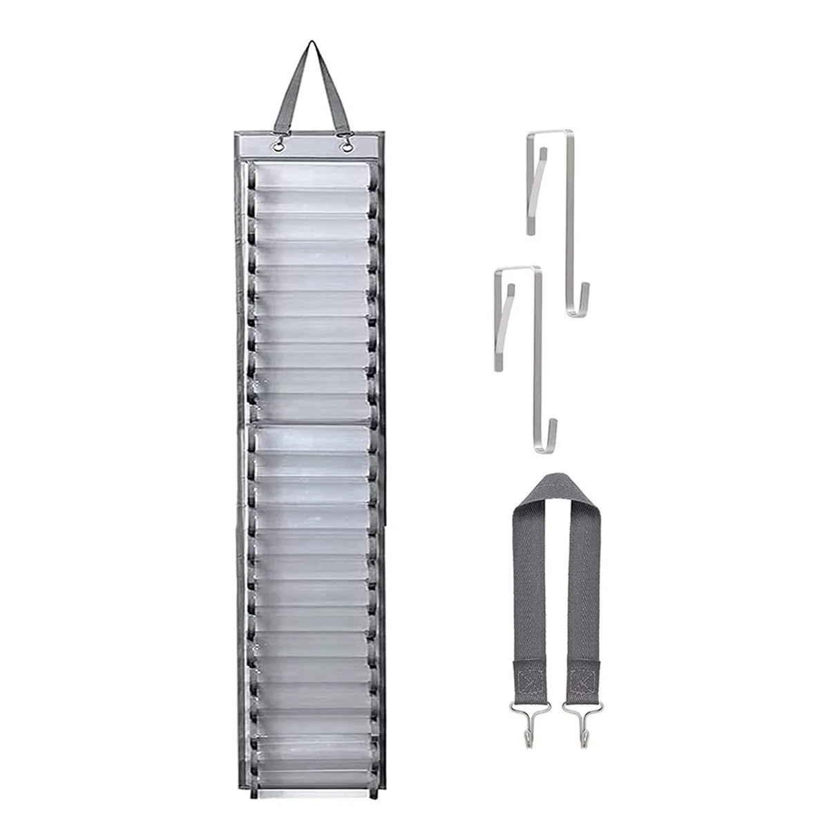 

A71P 24-х отделений, виниловый органайзер для хранения, подвесная сумка, виниловые рулоны для рукоделия, стеллаж для хранения, подвесной карман за дверью, комната