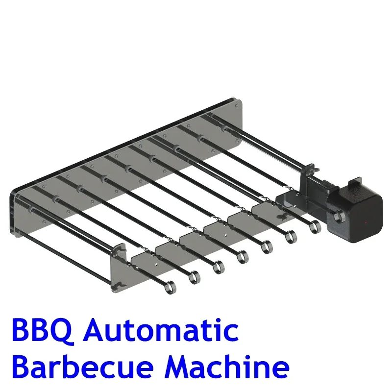 Automatic Barbecue Machine Automatic Rotating Grill Charcoal Stainless Steel Grill Barbecue Smokeless Electric Barbecue BBQ