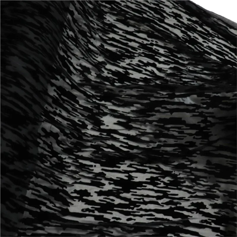 

Woven silk single-color mottled velvet fabric for women's nightdress dress