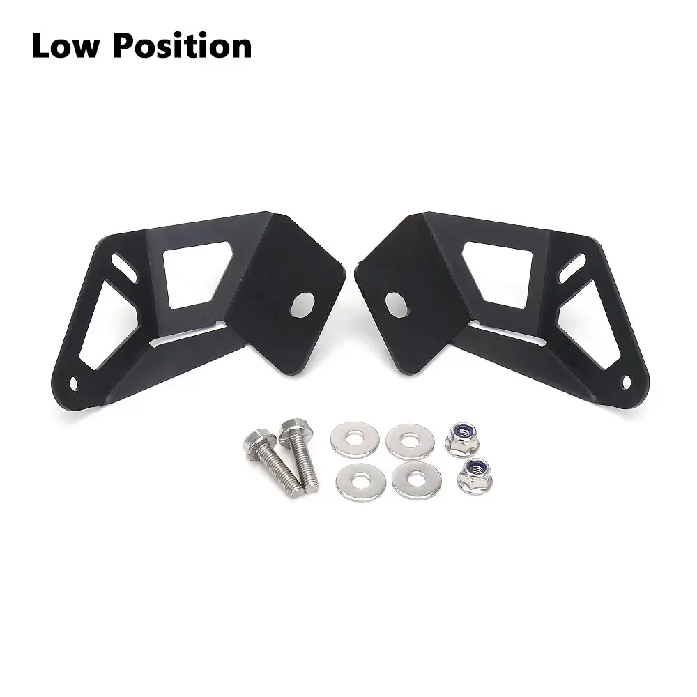 Motorcycle modification accessories Off Road UTV  LED Light Side Mount Bracket Kit Stand Holder For Can-Am Maverick R 2024