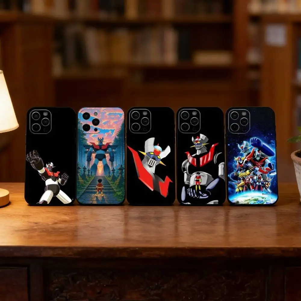 Anime M-Mado K-King Granzort  Phone Case For iPhone18,17,16,15,14,13,12,11 Plus,Pro Max,XS,Soft Silicone Black Cover