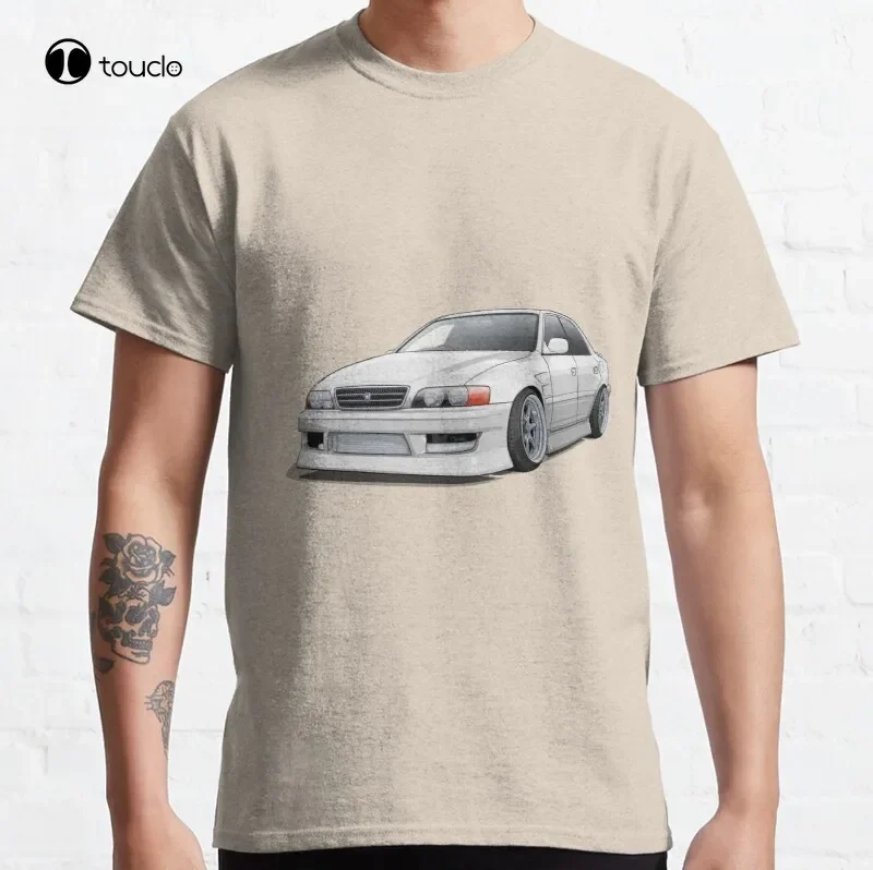 Chaser Jzx100 Classic 1Jz Drift Drifting Ebisu Minami Jdm Jdm Car T-Shirt Cotton Tee Shirt Fashion Tshirt Summer Women Shirts