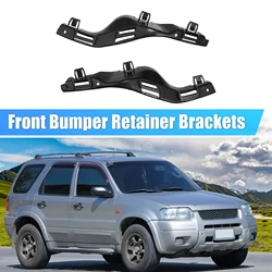 X Autohaux 1 Pair Left and Right Side Front Bumper Mounting Support Bracket 8L8Z17E814A 8L8Z17E814B for Ford Escape 2008-2012