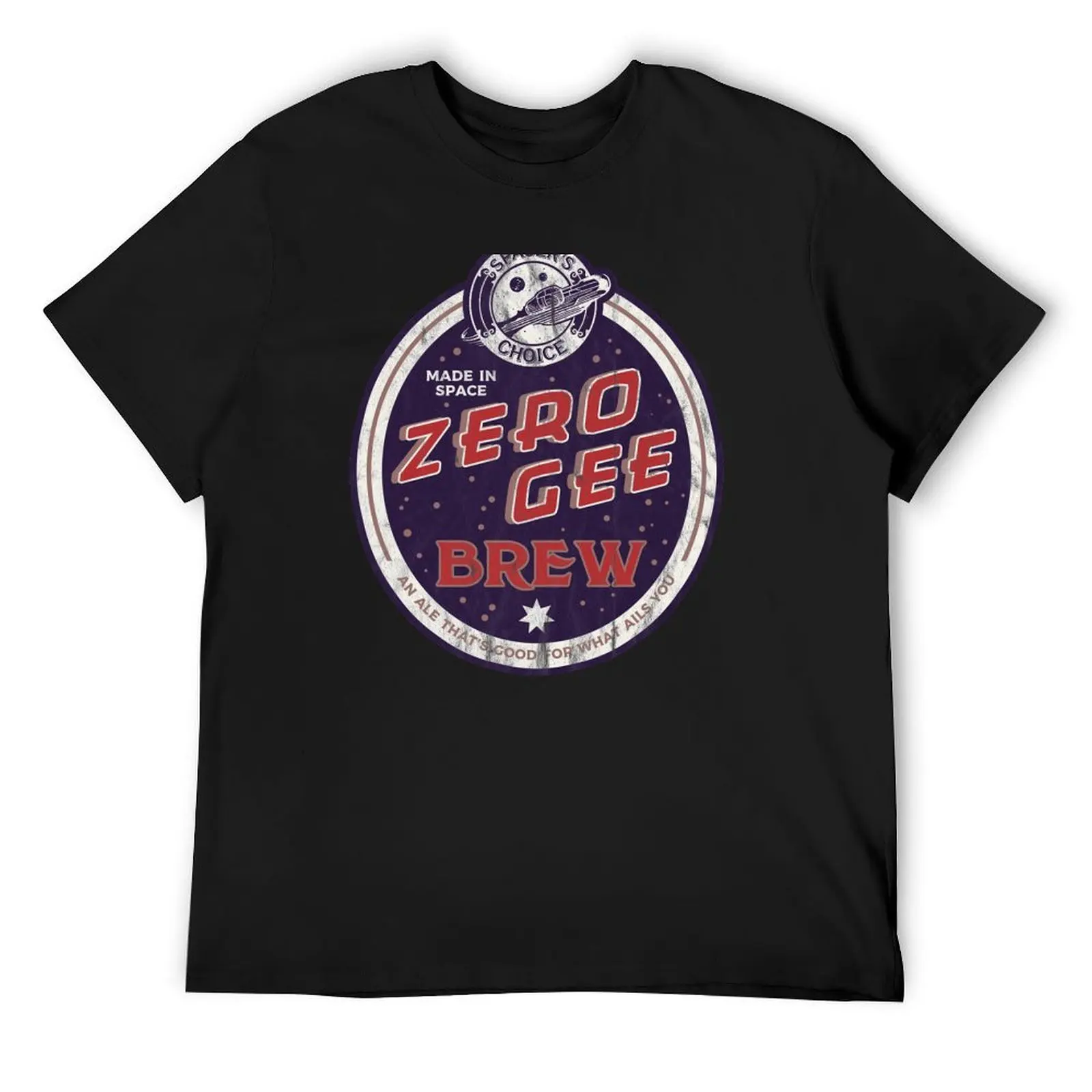 

Zero Gee Brew | The Outer Worlds T-Shirt cute tops Anime t-shirt man clothes vintage anime shirt Men's t shirts